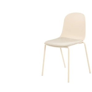 uno Esszimmerstuhl stapelbar Fenya ¦ creme ¦ Maße (cm): B: 51 H: 84,5 T: 54.3