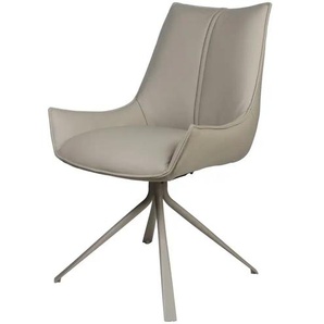 uno Esszimmerstuhl  Violetta ¦ grau ¦ Maße (cm): B: 57 H: 89 T: 64.0