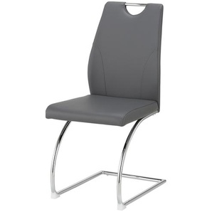 uno Freischwinger  Davis ¦ grau ¦ Maße (cm): B: 44 H: 97,5 T: 57,5