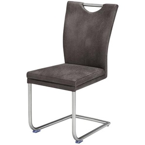 uno Freischwinger  Mira ¦ grau ¦ Maße (cm): B: 44 H: 95 T: 58