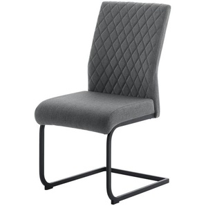 uno Freischwinger  mit Griff Sari ¦ grau ¦ Maße (cm): B: 49 H: 98 T: 63.0