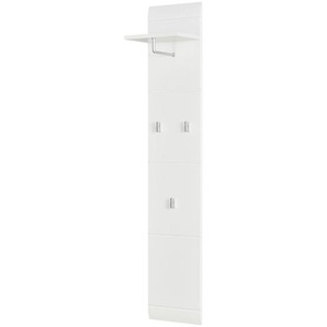 uno Garderobenpaneel  Akzent ¦ weiß ¦ MDF-Platte ¦ Maße (cm): B: 30 H: 152 T: 23