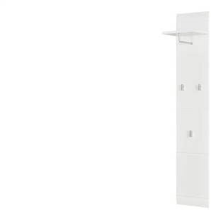 uno Garderobenpaneel  Akzent ¦ weiß ¦ MDF-Platte ¦ Maße (cm): B: 30 H: 152 T: 23.0