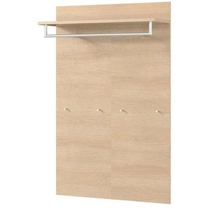 uno Garderobenpaneel  Volta ¦ holzfarben ¦ Holzwerkstoff ¦ Maße (cm): B: 96 H: 147 T: 29.0