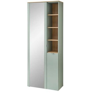 uno Garderobenschrank  Turin ¦ grün ¦ Maße (cm): B: 78 H: 202 T: 38.0