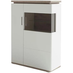 uno Highboard  Parez ¦ holzfarben ¦ Maße (cm): B: 90 H: 124 T: 38.0