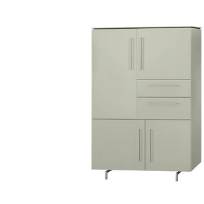 uno Highboard  Scot ¦ grau ¦ Maße (cm): B: 111 H: 160 T: 45.0