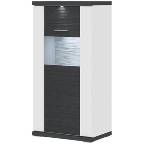 uno Highboard   Titan ¦ Maße (cm): B: 66 H: 131 T: 42.0
