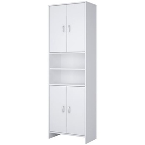 uno Hochschrank  Volvisee ¦ weiß ¦ Maße (cm): B: 62 H: 195 T: 35.0