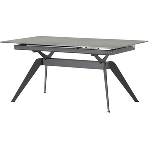 uno Keramik-Esstisch  ausziehbar Julien ¦ grau ¦ Maße (cm): B: 90 H: 75,8