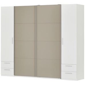 uno Kleiderschrank  Miami ¦ weiß ¦ Maße (cm): B: 267 H: 226 T: 58