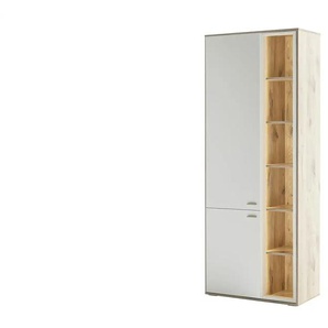 uno Kombi-Vitrine  Santerno ¦ holzfarben ¦ Maße (cm): B: 78 H: 197 T: 37.0
