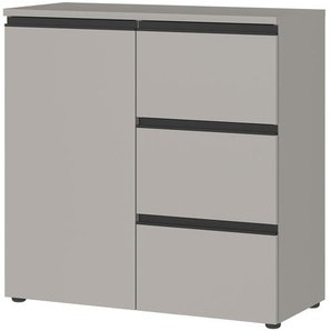 uno Sideboard Beta ¦ grau ¦ Maße (cm): B: 90 H: 91 T: 41.0