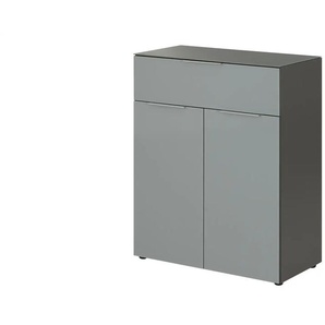 uno Sideboard  Levi ¦ grau ¦ Maße (cm): B: 83 H: 102 T: 42.0