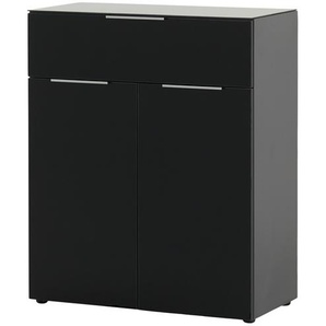 uno Sideboard  Levi ¦ schwarz ¦ Maße (cm): B: 83 H: 102 T: 42.0