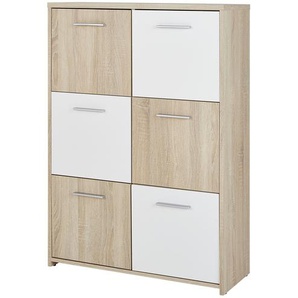uno Kommode  Quadro ¦ holzfarben ¦ Maße (cm): B: 77 H: 113 T: 30.0