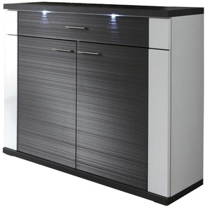 uno Kommode   Titan ¦ grau ¦ Maße (cm): B: 129 H: 108 T: 42.0