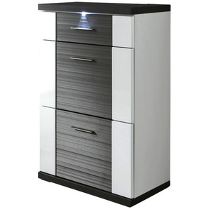 uno Kommode   Titan ¦ grau ¦ Maße (cm): B: 66 H: 108 T: 42.0