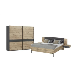 uno Komplettschlafzimmer  Bilbao ¦ holzfarben