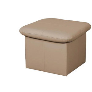uno Lederhocker  Casino ¦ braun ¦ Maße (cm): B: 56 H: 42 T: 56.0