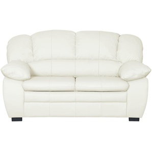 uno Ledersofa aus Echtleder Casino ¦ weiß ¦ Maße (cm): B: 159 H: 88 T: 92.0
