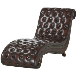 uno Liege  Chesterfield ¦ braun ¦ Maße (cm): B: 72 H: 95 T: 184.0