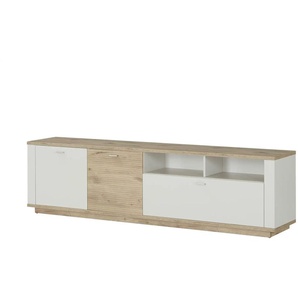 uno Lowboard  Milano ¦ grau ¦ Maße (cm): B: 218 H: 59 T: 42.0