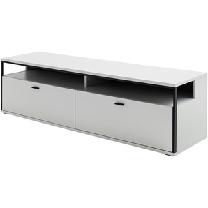 uno Lowboard  Orella ¦ weiß ¦ Maße (cm): B: 184 H: 53 T: 51.0
