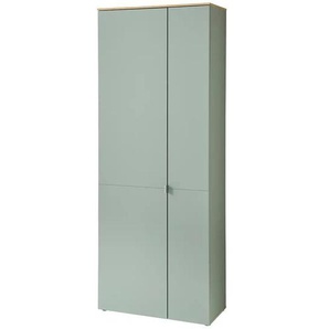 uno Mehrzweckschrank  Turin ¦ grün ¦ Maße (cm): B: 78 H: 202 T: 38.0