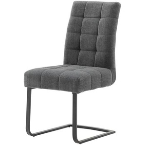 uno Freischwinger  mit Griff Malta ¦ grau ¦ Maße (cm): B: 48 H: 94 T: 66.0