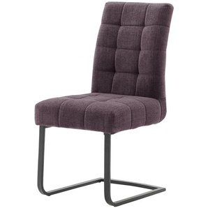 uno Freischwinger  mit Griff Malta ¦ lila/violett ¦ Maße (cm): B: 48 H: 94 T: 66.0