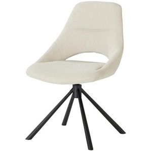 uno Polsterstuhl  drehbar Debby ¦ beige ¦ Maße (cm): B: 53 H: 85 T: 61,5