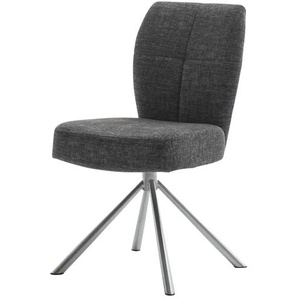 uno Esszimmerstuhl  drehbar Kea ¦ grau ¦ Maße (cm): B: 48 H: 88 T: 61.0