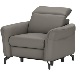 uno Relaxsessel   Basel ¦ grau ¦ Maße (cm): B: 99 H: 87 T: 96.0