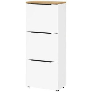 uno Schuhschrak  Groven ¦ weiß ¦ Maße (cm): B: 53 H: 130 T: 30.0