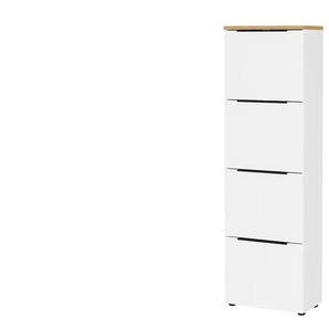 uno Schuhschrak  Groven ¦ weiß ¦ Maße (cm): B: 53 H: 171 T: 30.0