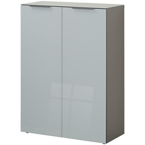 uno Schuhschrank  Gani ¦ grau ¦ Maße (cm): B: 88 H: 120 T: 40.0