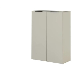 uno Schuhschrank  Levi ¦ beige ¦ Maße (cm): B: 87 H: 120 T: 40.0