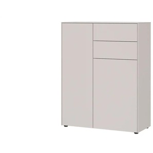 uno Schuhschrank  Lomena ¦ beige ¦ Maße (cm): B: 92 H: 119 T: 41.0