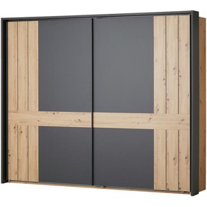 uno Schwebetürenschrank  2-türig  Zumar ¦ holzfarben ¦ Maße (cm): B: 280 H: 231 T: 60.0