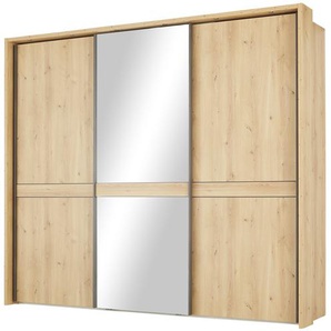 uno Schwebetürenschrank  Caballo ¦ holzfarben ¦ Maße (cm): B: 260 H: 221 T: 67.0