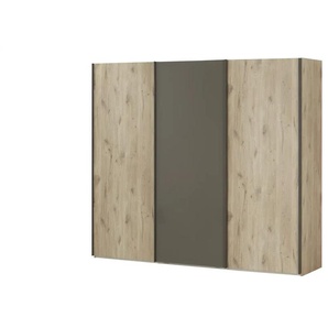 uno Schwebetürenschrank  Delft ¦ holzfarben ¦ Maße (cm): B: 250 H: 217 T: 67.0