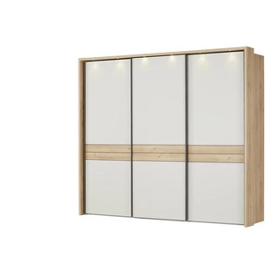 uno Schwebetürenschrank  Suna ¦ beige ¦ Maße (cm): B: 260 H: 221 T: 69.0