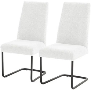 uno Schwingstuhl im 2er Set Amela ¦ creme ¦ Maße (cm): B: 50 H: 102 T: 62.5