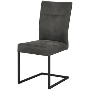 uno Schwingstuhl  Mona ¦ grau ¦ Maße (cm): B: 45 H: 95 T: 63