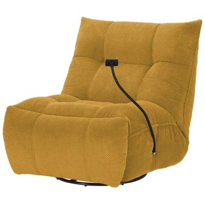 uno Sessel Relaxfunktion Tokyo ¦ gelb ¦ Maße (cm): B: 87 H: 91 T: 106.0