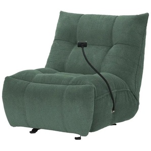 uno Sessel Relaxfunktion Tokyo ¦ grün ¦ Maße (cm): B: 87 H: 91 T: 106.0