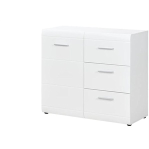 uno Sideboard  Akzent ¦ weiß ¦ Maße (cm): B: 96 H: 86 T: 40.0