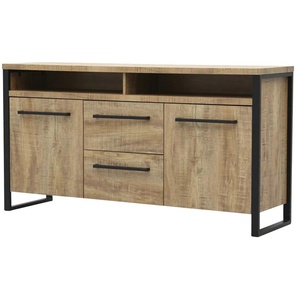 uno Sideboard  Carriba ¦ holzfarben ¦ Maße (cm): B: 160 H: 85 T: 45.0