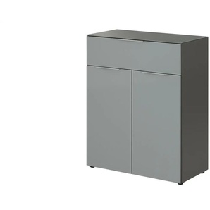 uno Sideboard  Levi ¦ grau ¦ Maße (cm): B: 83 H: 102 T: 42.0